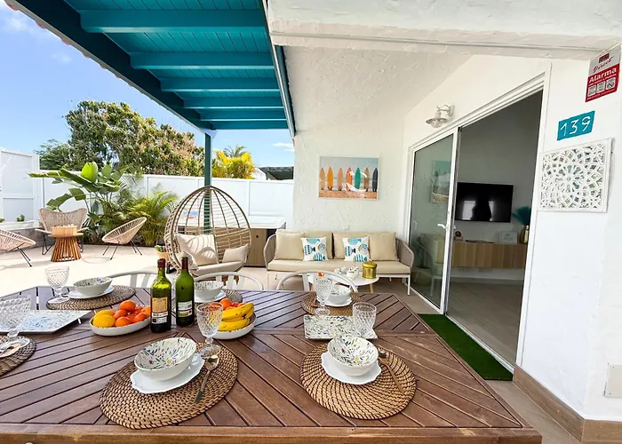 Oasis Iii The Paradise With Private Jacuzzi 普拉亚戴尔雷安格莱斯