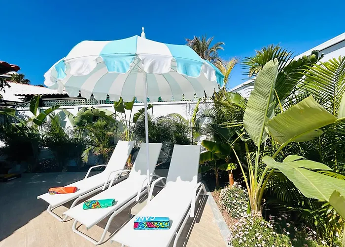 Oasis Iii The Paradise With Private Jacuzzi 普拉亚戴尔雷安格莱斯